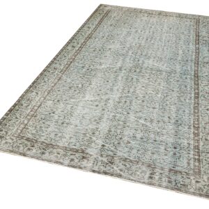 Vintage Eskitme El Dokuma Halı 166 x 280 cm F1383