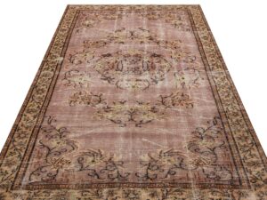 Eşsiz Güzelliğe Sahip Vintage El Dokuma Halı 171x268 cm 9842  |  Naturel