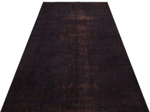 Eşsiz Anadolu Vintage Eskitme El Dokuma Halı 149x271 cm 9850  |  Siyah