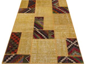 Zamanın Dokunuşu Patchwork Halı 120x180 cm - 6267