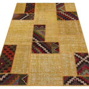 Zamanın Dokunuşu Patchwork Halı 120x180 cm - 6267