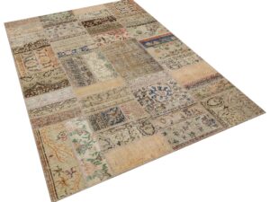 Zamanı Durduran Patchwork Halı 160x230 cm - 6285