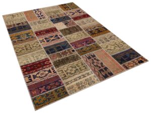 Şık ve Sofistike Patchwork Halı 230X160 cm 6327