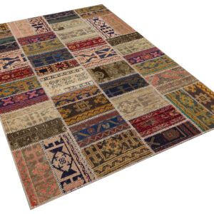 Romantik ve Büyüleyici Patchwork Halı 230X160 cm 6332