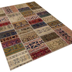 Sıcak ve Davetkar Patchwork Halı 230X160 cm 6334
