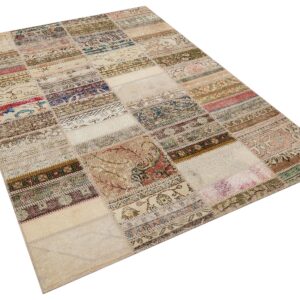 Canlı ve Renkli Patchwork Halı 230X160 cm 6335