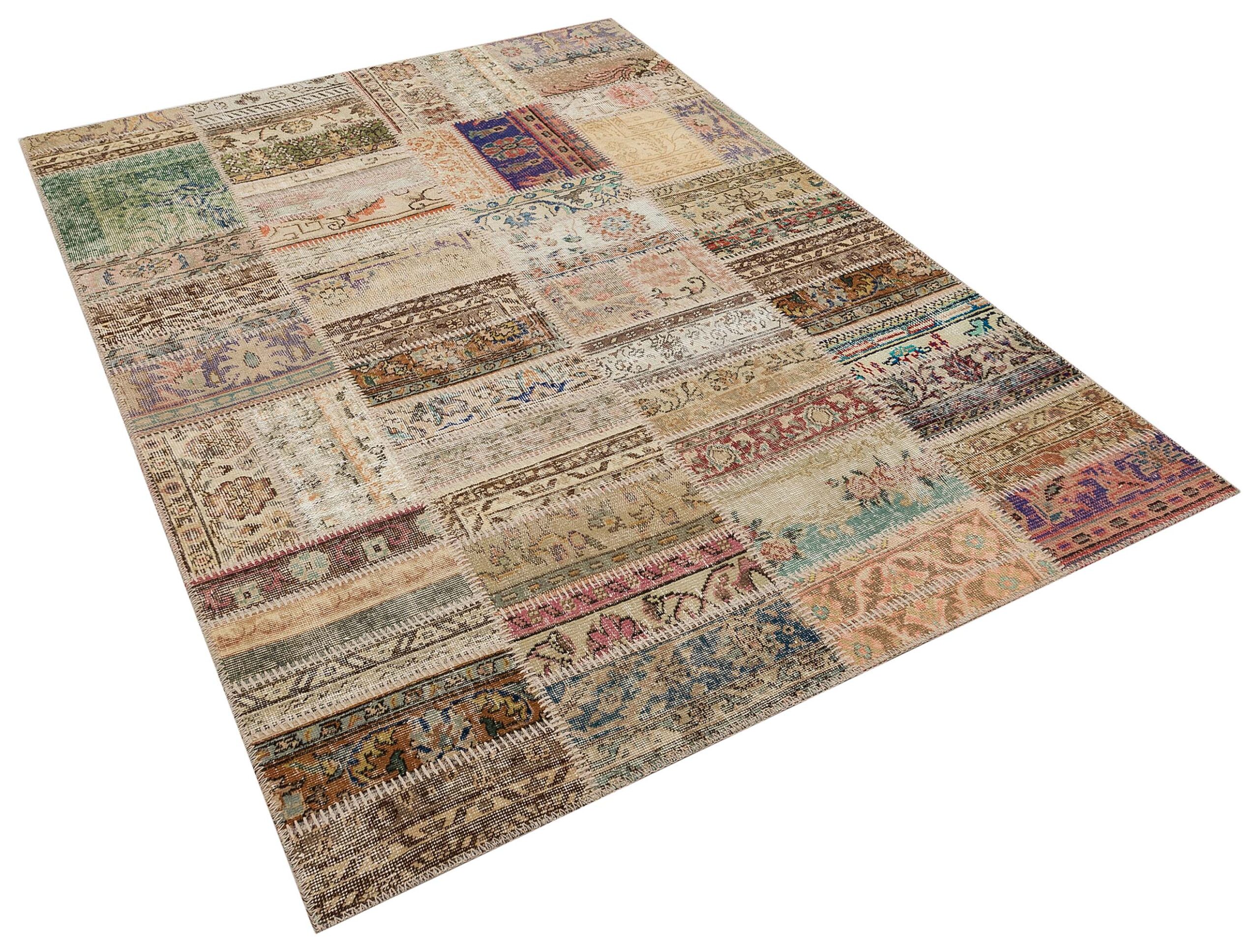 Kaliteli ve Dayanıklı Patchwork Halı 230X160 cm 6349