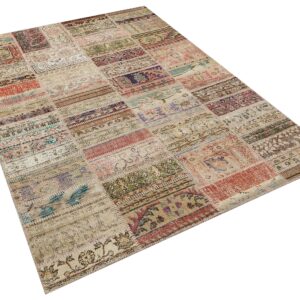 Çekici ve Sıra Dışı Patchwork Halı 230X160 cm 6352