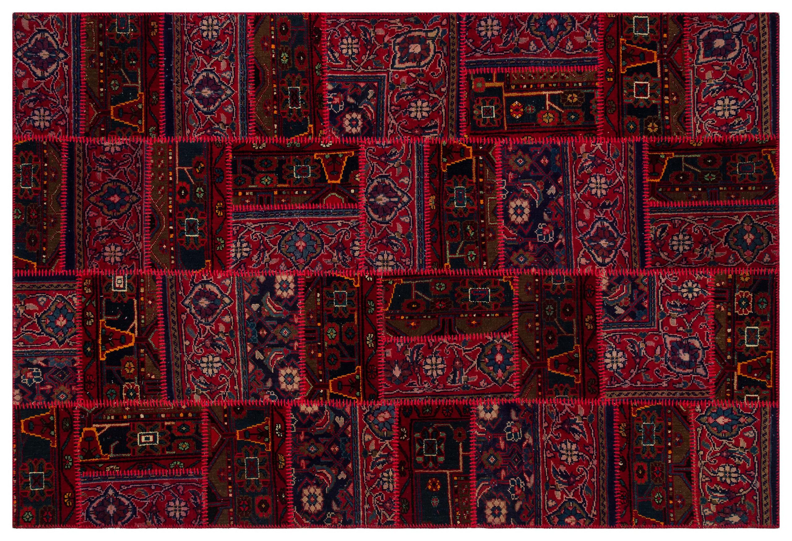 Eşsiz ve Büyüleyici Patchwork Halı 230X160 cm 6354 - Görsel 3
