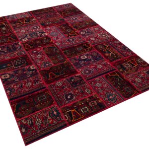 Eşsiz ve Büyüleyici Patchwork Halı 230X160 cm 6354