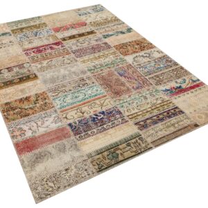 Göz Kamaştıran Patchwork Halı 230X160 cm 6362