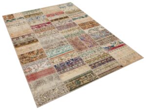 Göz Kamaştıran Patchwork Halı 230X160 cm 6362
