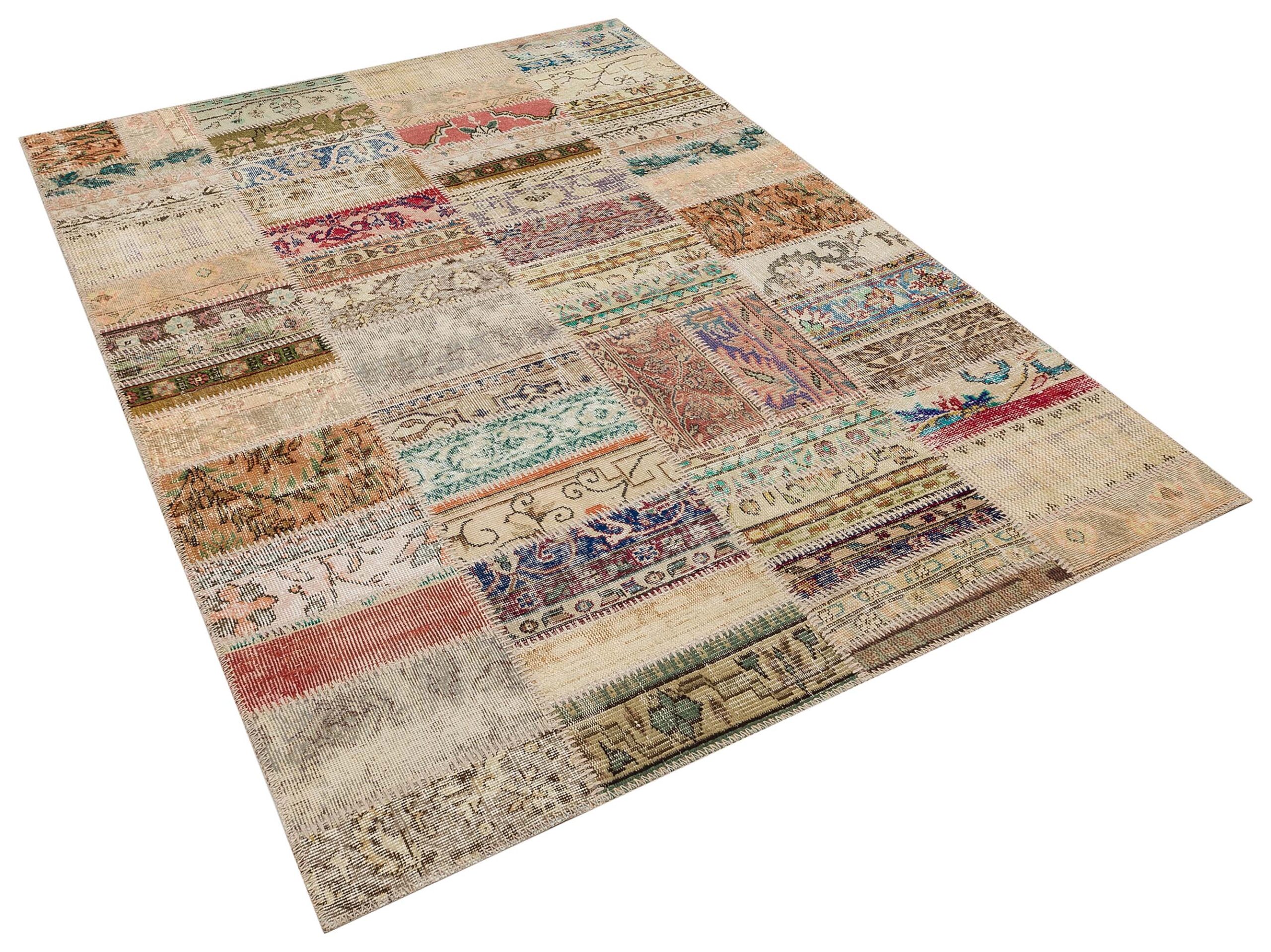 Göz Kamaştıran Patchwork Halı 230X160 cm 6362