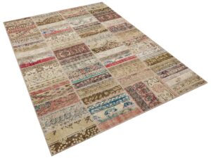 Şık ve Lüks Patchwork Halı 230X160 cm 6363