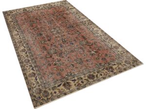 Eskitilmiş Eşsiz Yün El Dokuma Halı -  147x246 cm 9954