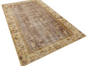 Yün Pamuk Vintage El Dokuma Halı  -  160x266 cm 9970
