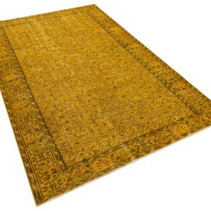 El Yapımı Bohemian Vintage Halı -  152x255 cm 9985