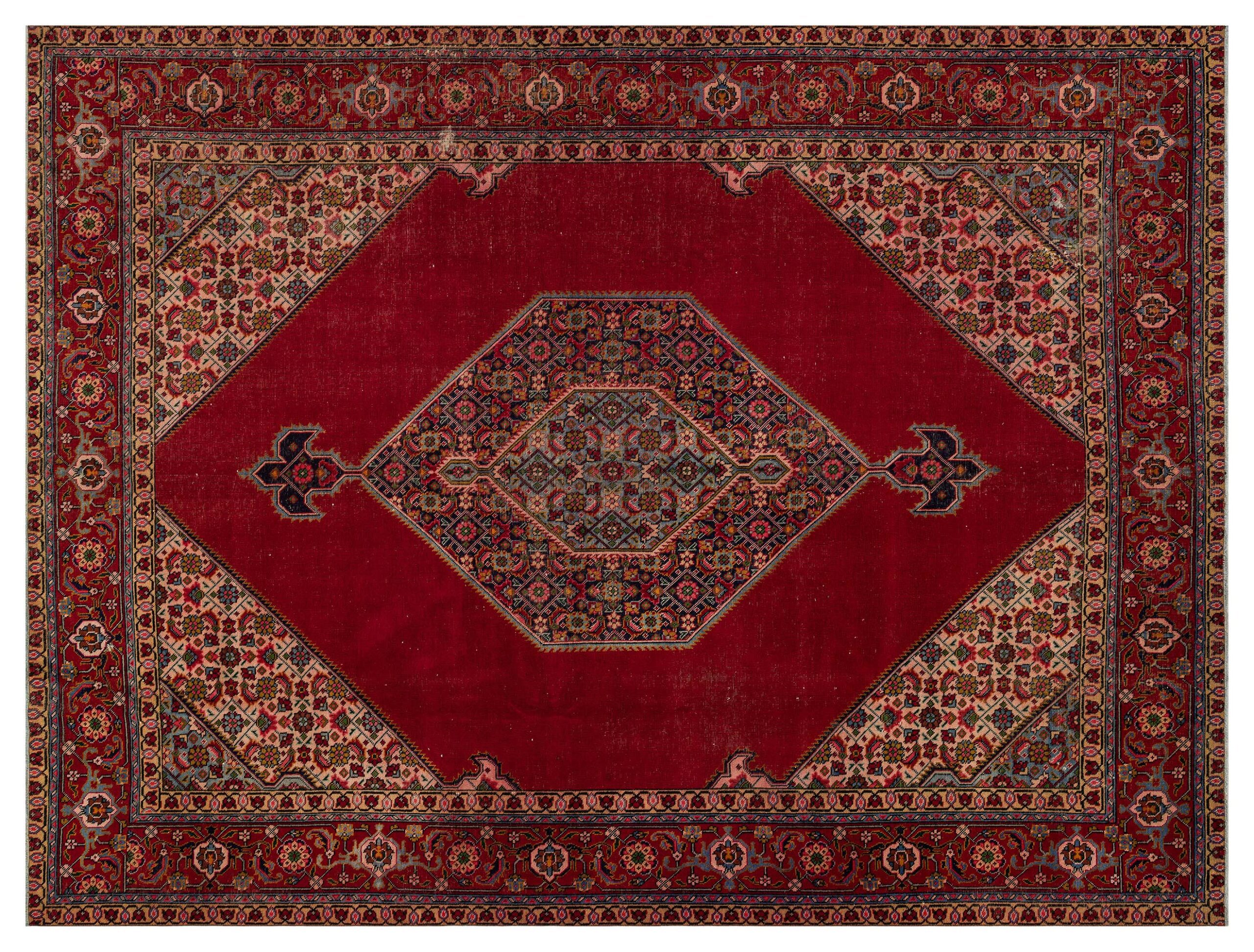 El Yapımı Bohemian İran Halısı - 291x379 cm 9998 - Görsel 3