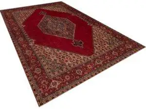 El Yapımı Bohemian İran Halısı - 291x379 cm 9998