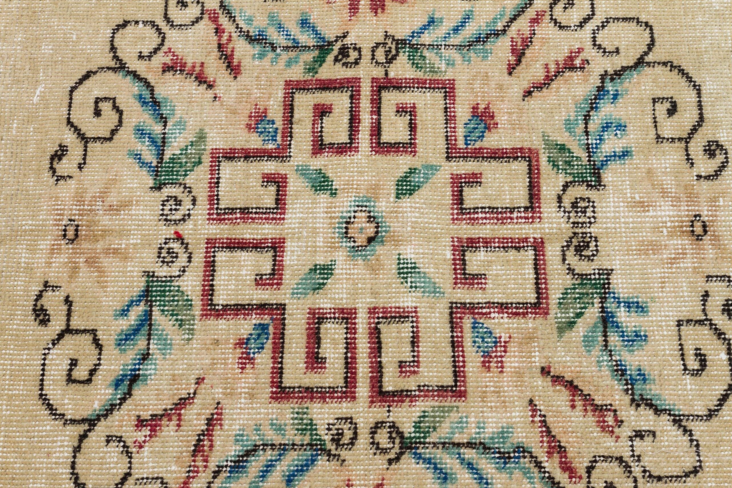 100% El Dokuma Vintage Halı 158 x 263 cm 10095 - Görsel 5