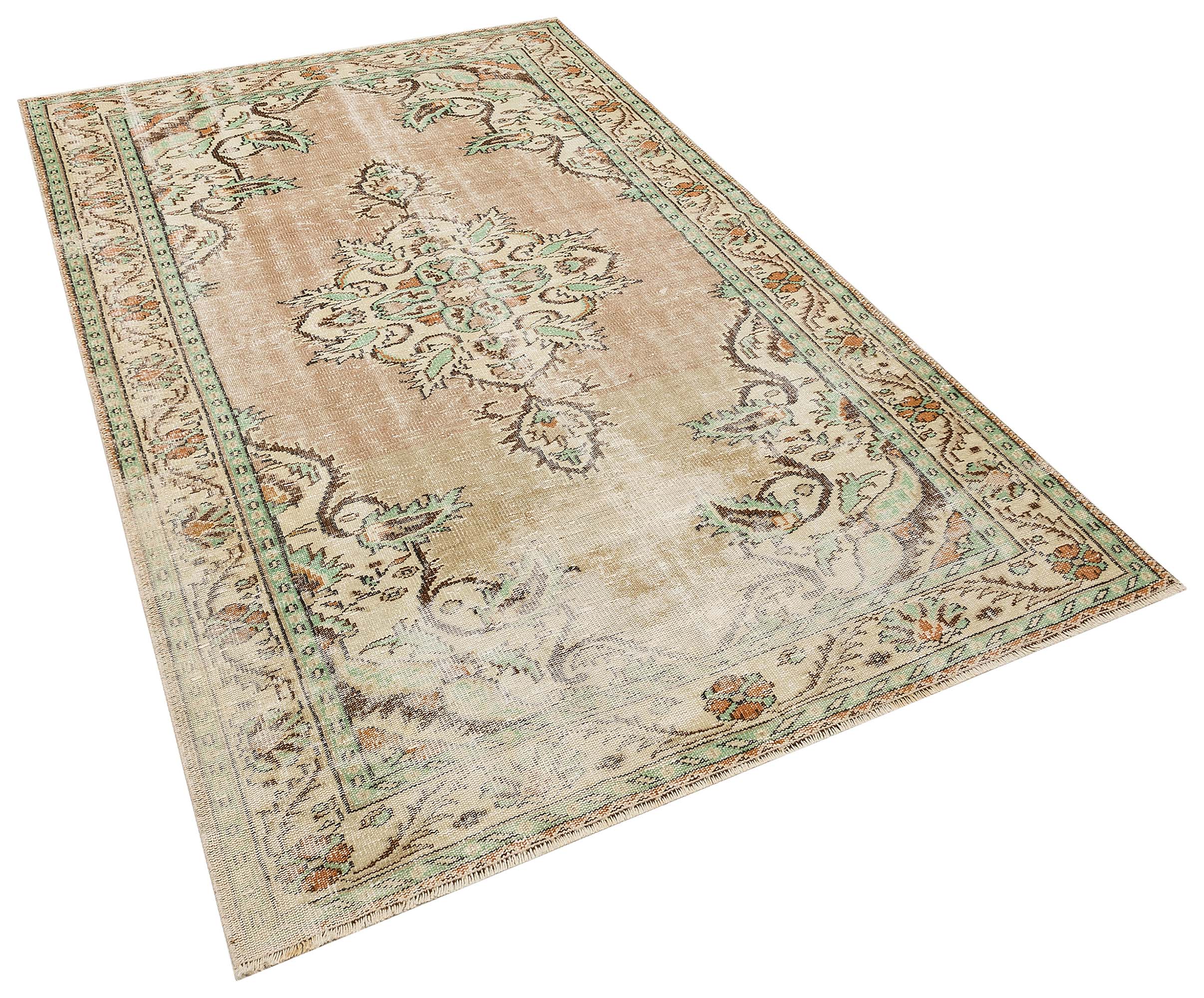 Eskitme El Dokuma Vintage Halı  153 x 252 cm 10099