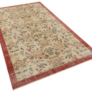 100 % Yün Eskitme Halı 158 x 273 cm 10123
