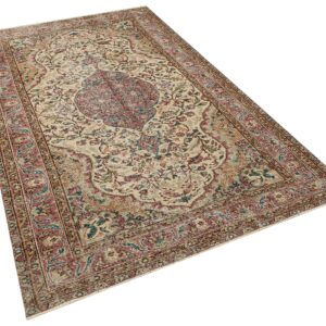 Klasik Modern Vintage El Dokuma Halı 164 x 266 cm 10124