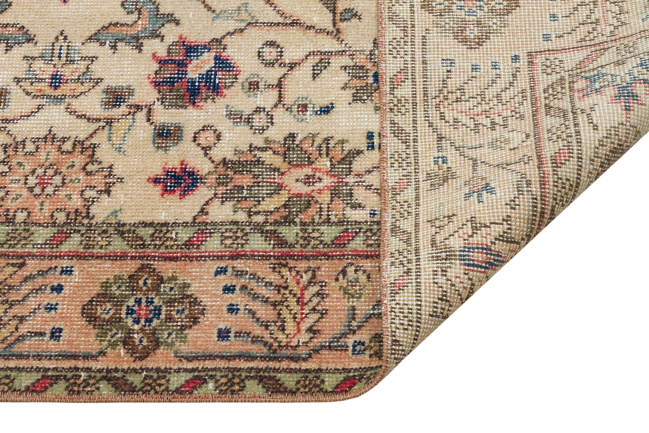 Vintage Eskitme El Dokuma Halı 169 x 290 cm 10127 - Görsel 5