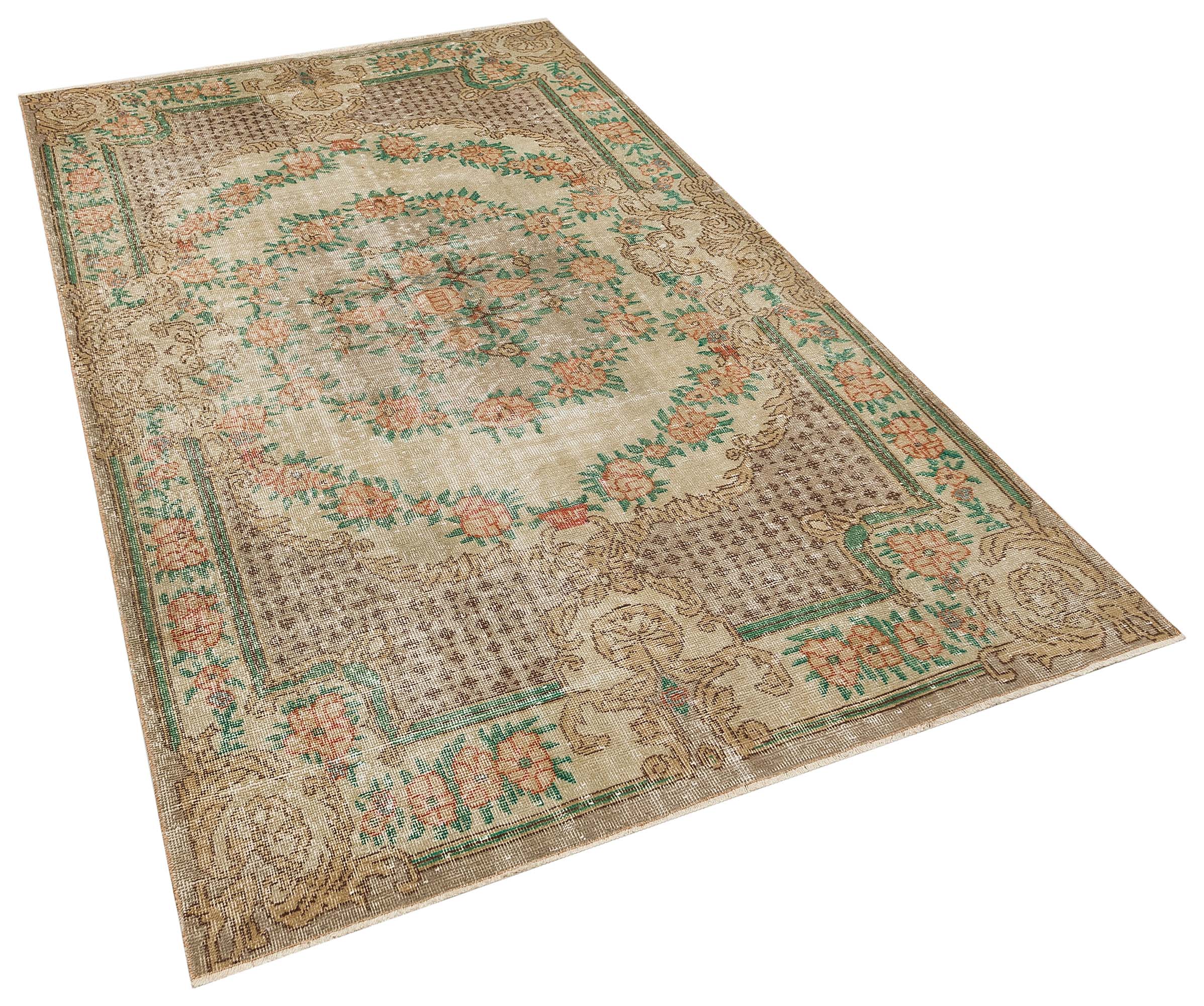 Özel Vintage Eskitme Halı  152 x 255 cm 10135