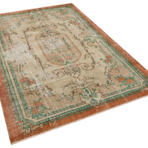 Vintage Eskitme El Dokuma Halı  157 x 232 cm 10137