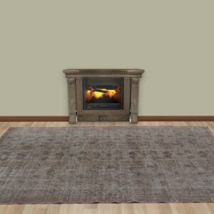 Vintage Tarzı Eskitme Halı 170 x 276 cm 7284