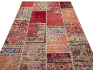 Eskitme El Dokuma Yün Halı 160 x 230 cm 6227