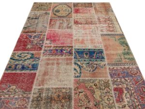 Patchwork Eskitme El Halısı 160 x 230 cm 6236