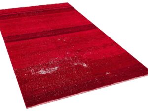 Vintage Dokulu Eskitme Halı 114 x 198 cm 7763