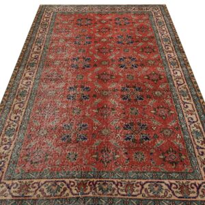 El Yapımı Eskitme Halı   146x251 cm 9254
