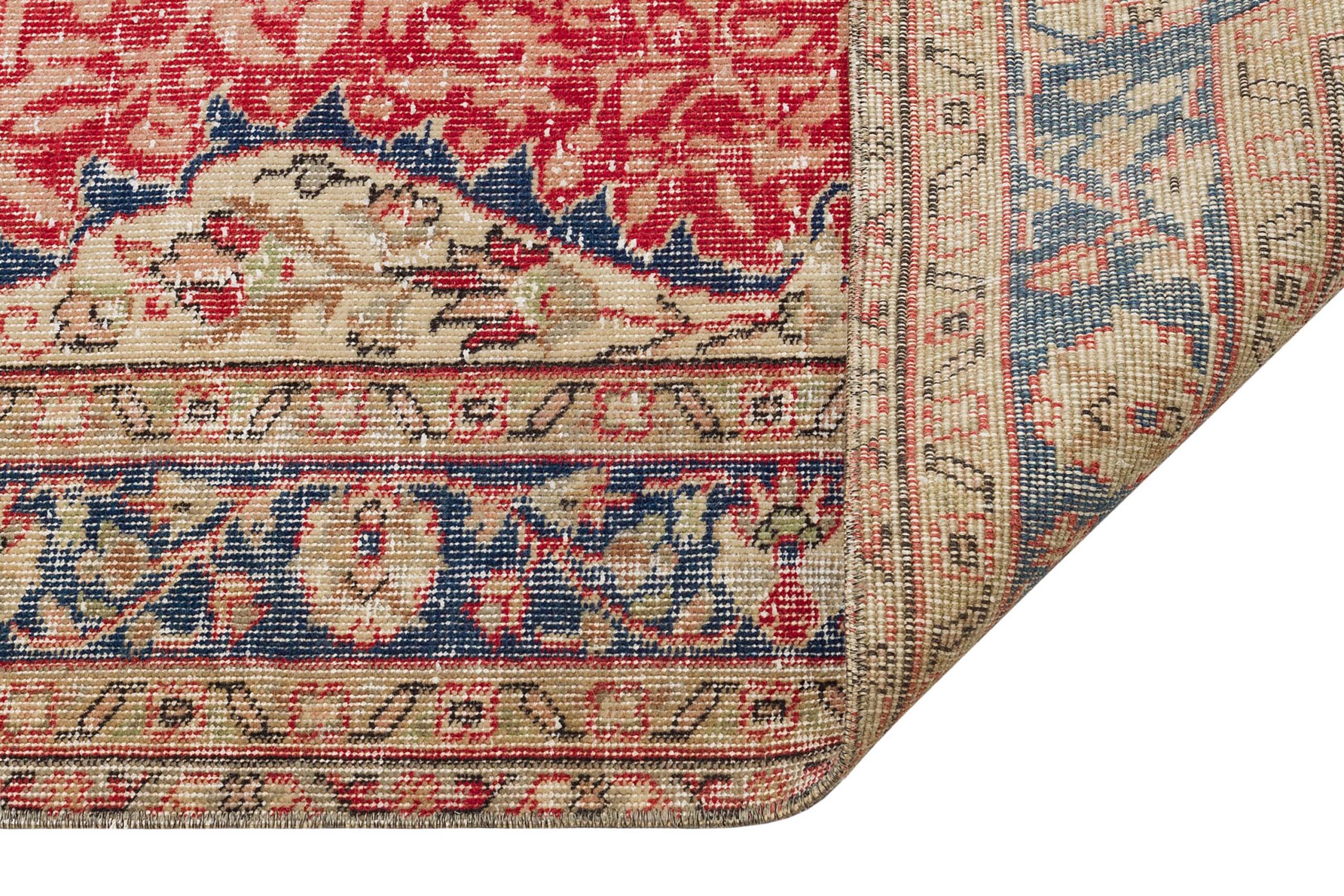 Vintage Dokulu Eskitme Halı 162 x 256 cm 9274 - Görsel 3