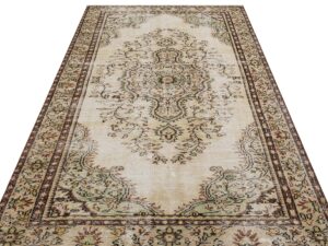 Eskitme El Dokuma Yün Halı 160 x 261 cm 9277