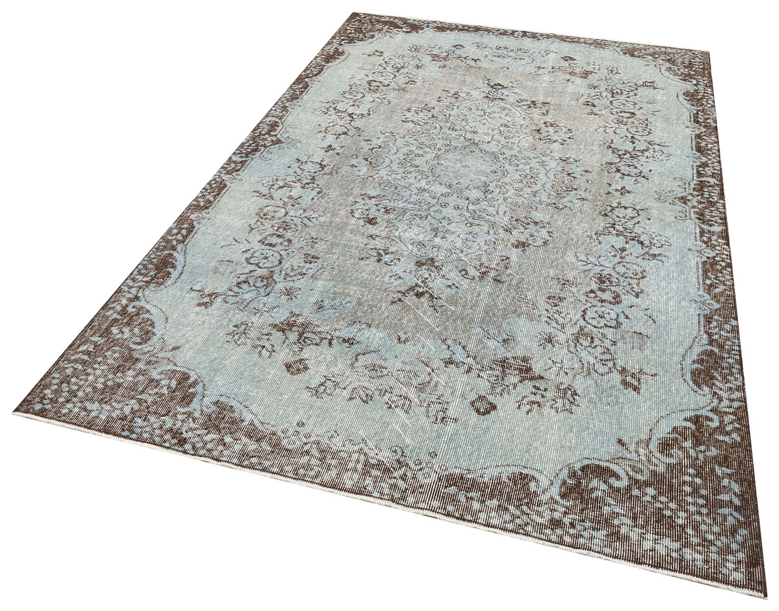 Eskitme El Dokuma Yün Halı 174 x 270 cm F1396