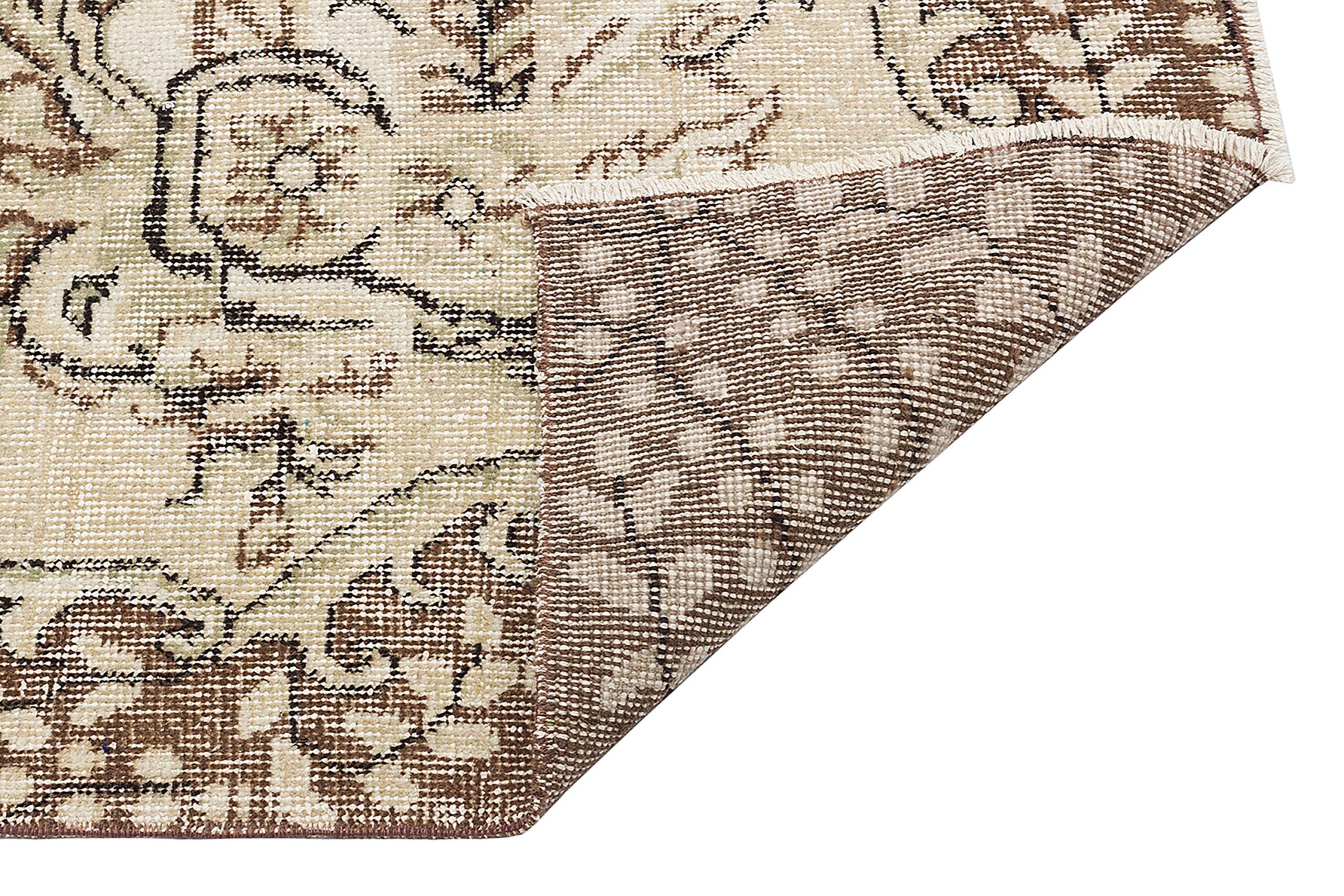 Antika El Dokuma Yün Halı 162 x 278 cm F1086 - Görsel 4