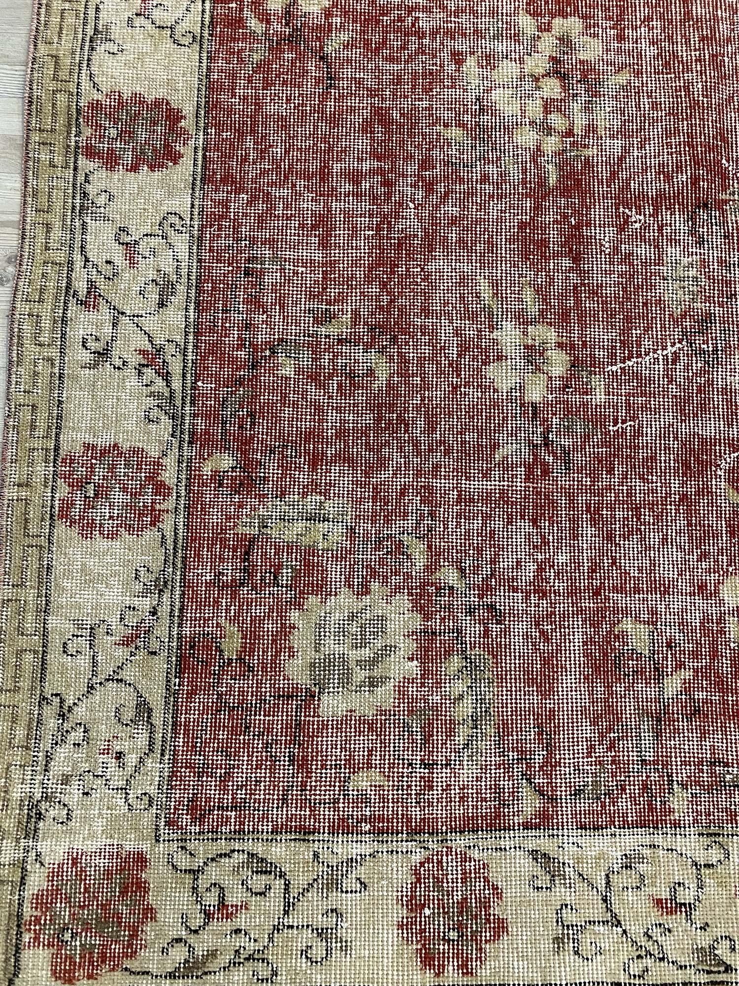 Türk Eskitme Vintage Halı 154 x 254 cm 10197 - Görsel 4