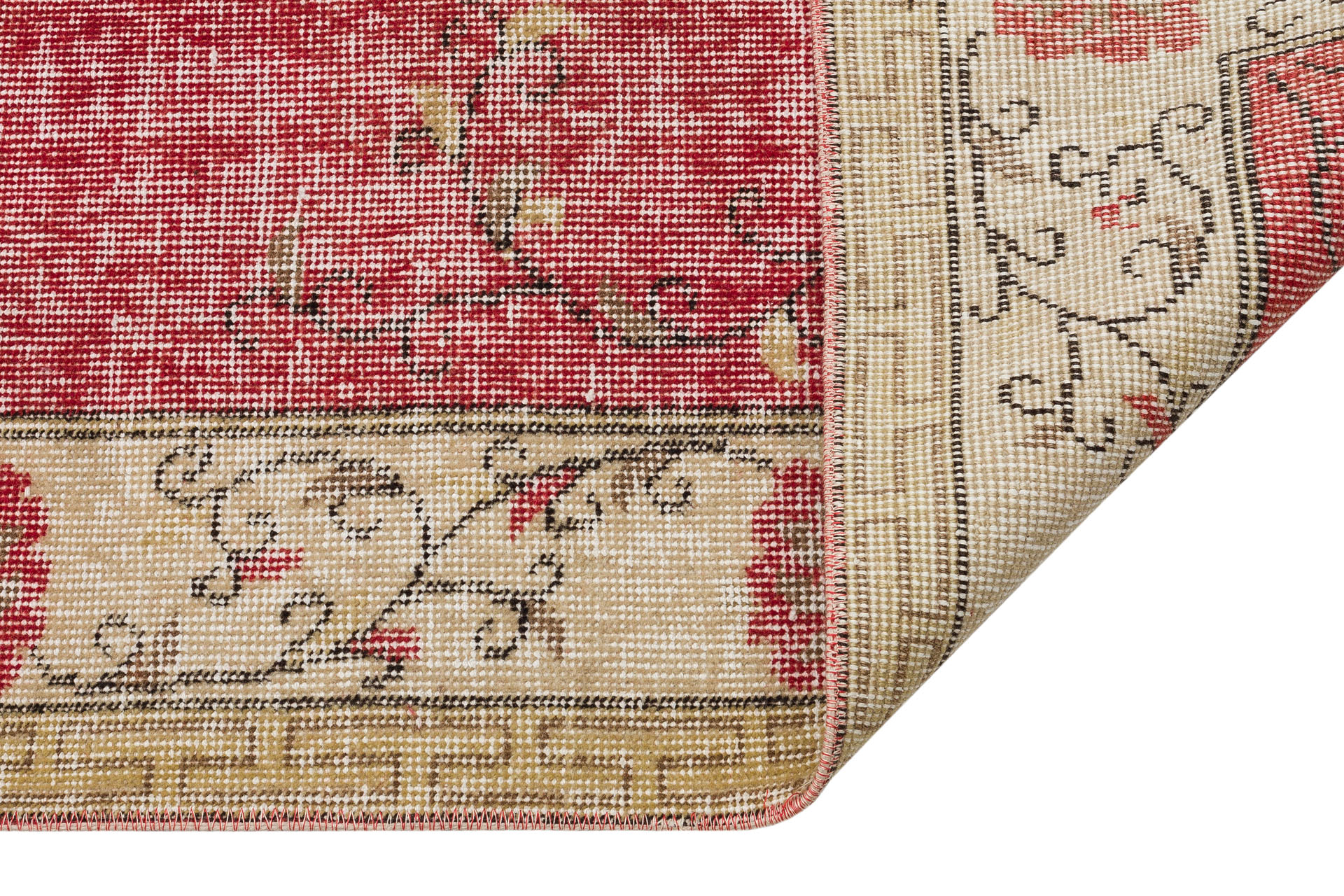 Türk Eskitme Vintage Halı 154 x 254 cm 10197 - Görsel 9