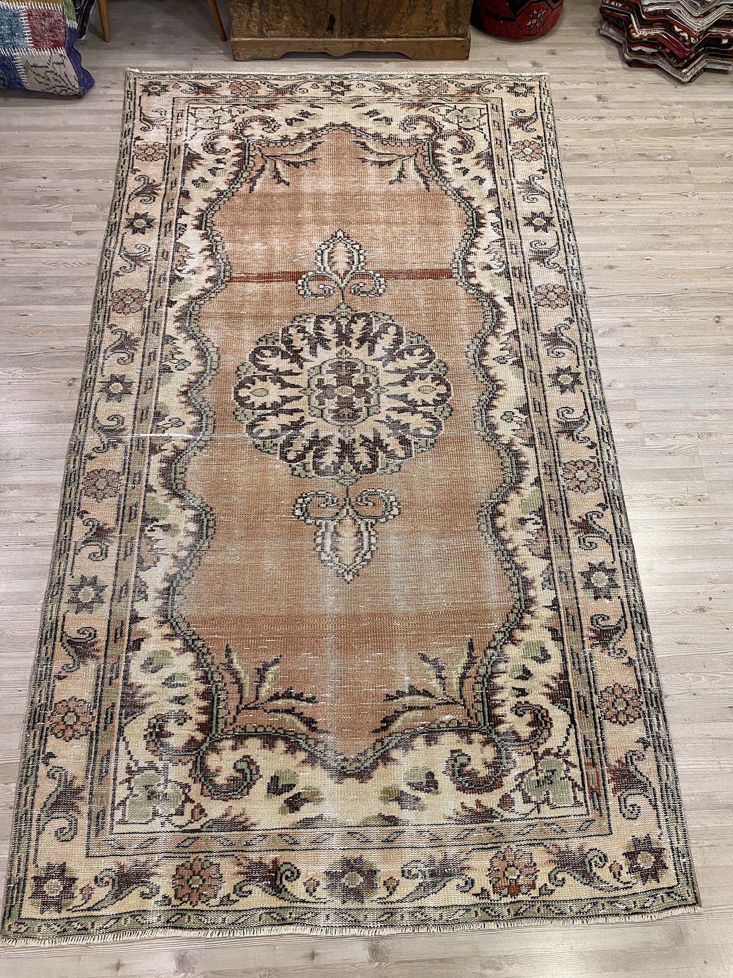 Vintage Eskitme Vintage Halı 154 x 278 cm 10210 - Görsel 3