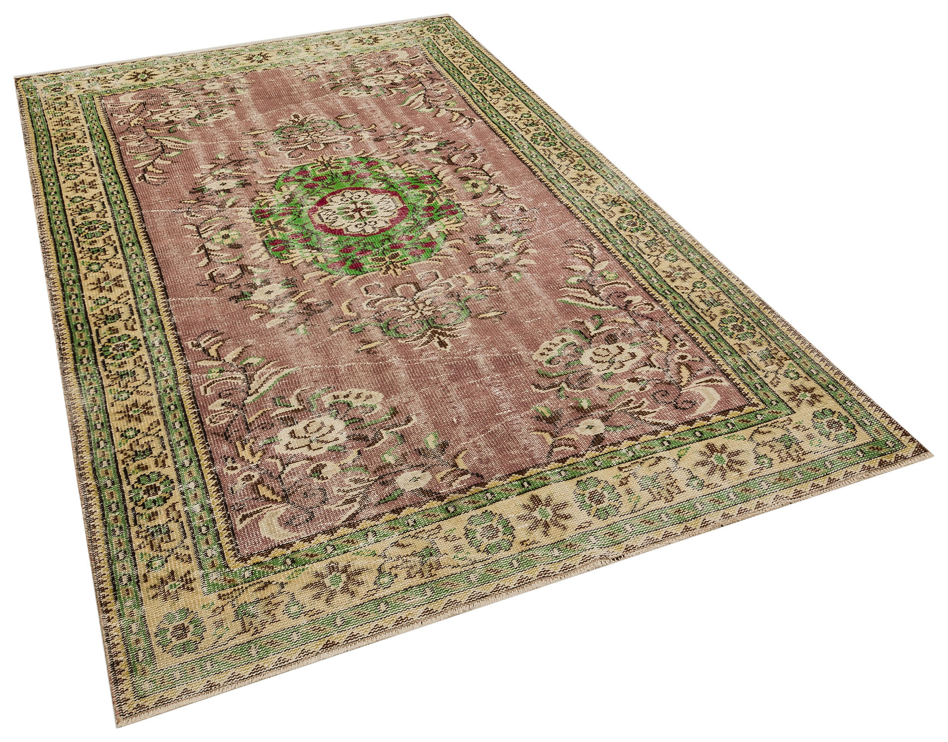 Anadolu Desenli Eskitme Halı   166x264 cm 10211