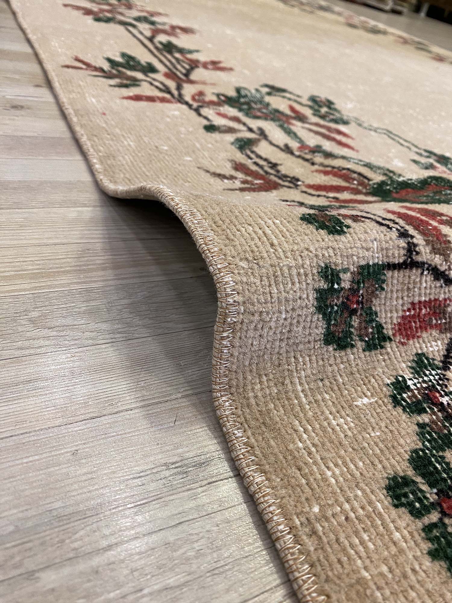 Milas Eskitme Vintage Halı 140 x 266 cm 10220 - Görsel 5