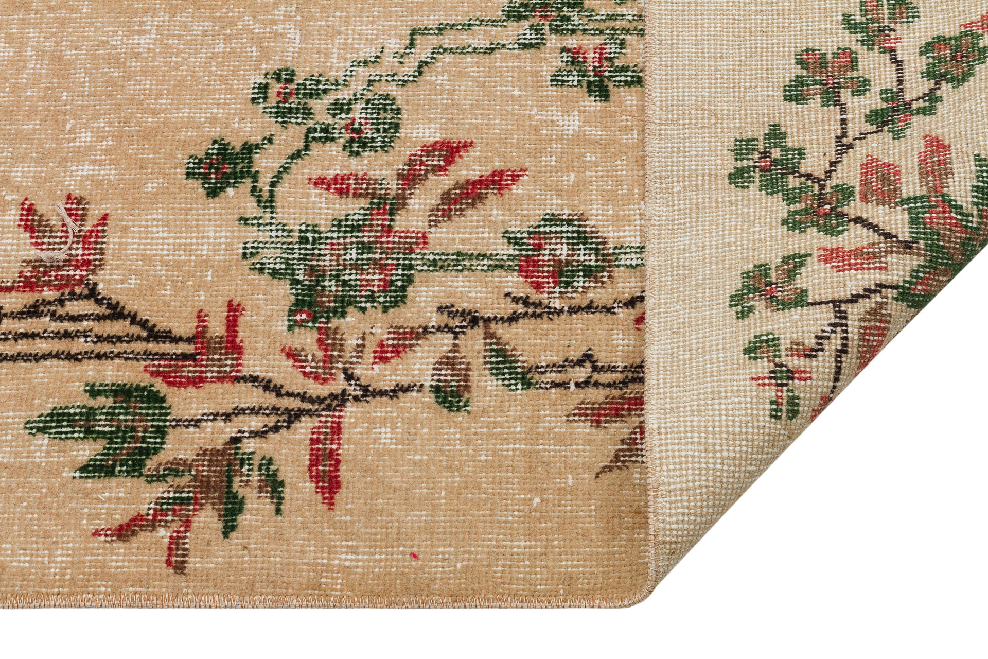 Milas Eskitme Vintage Halı 140 x 266 cm 10220 - Görsel 9