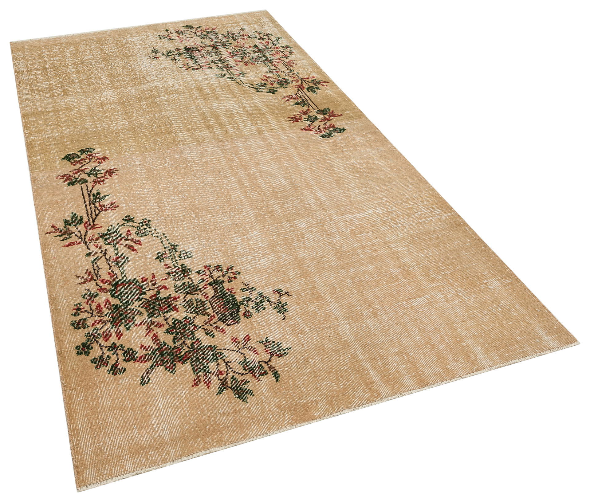 Milas Eskitme Vintage Halı 140 x 266 cm 10220 - Görsel 11