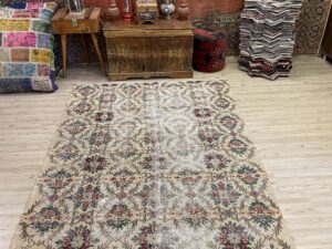 Uçak Eskitme Vintage Halı 158 x 243 cm 10221