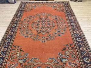 Türk Eskitme Vintage Halı 183 x 282 cm 10229