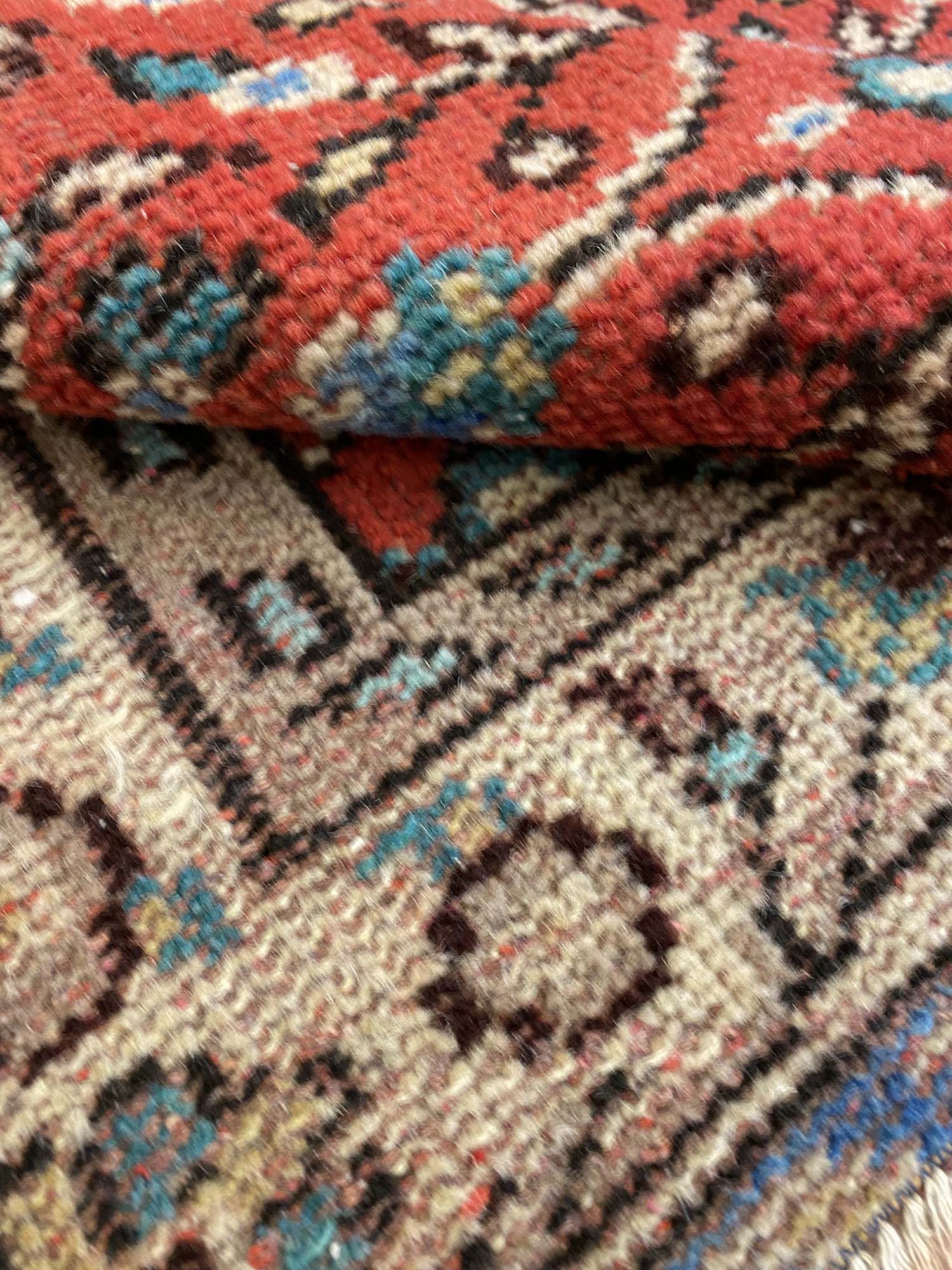 Efsanevi Dantel Dokusu Eskitme Vintage Halı 163 x 282 cm 10230 - Görsel 4