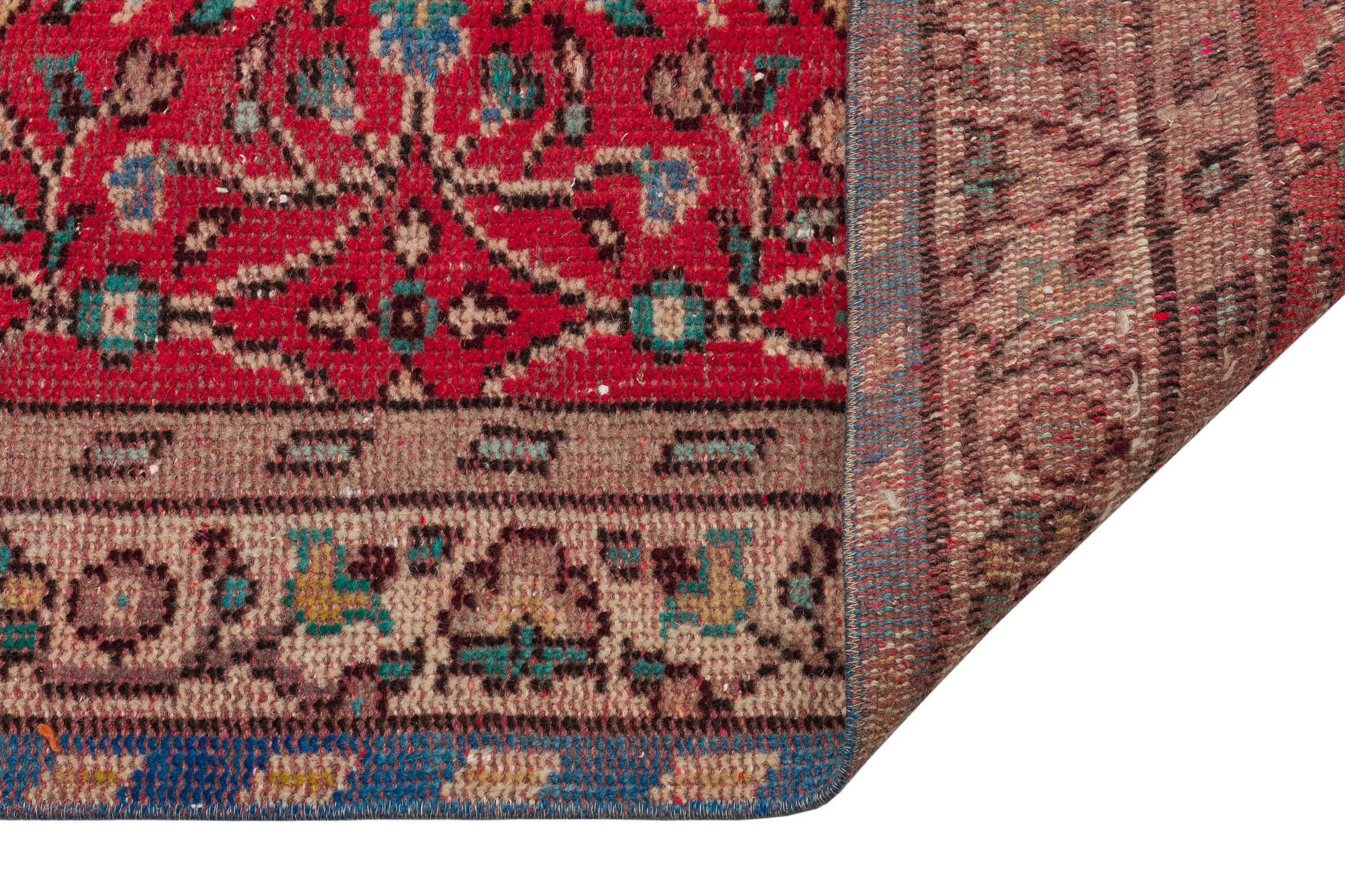 Efsanevi Dantel Dokusu Eskitme Vintage Halı 163 x 282 cm 10230 - Görsel 6